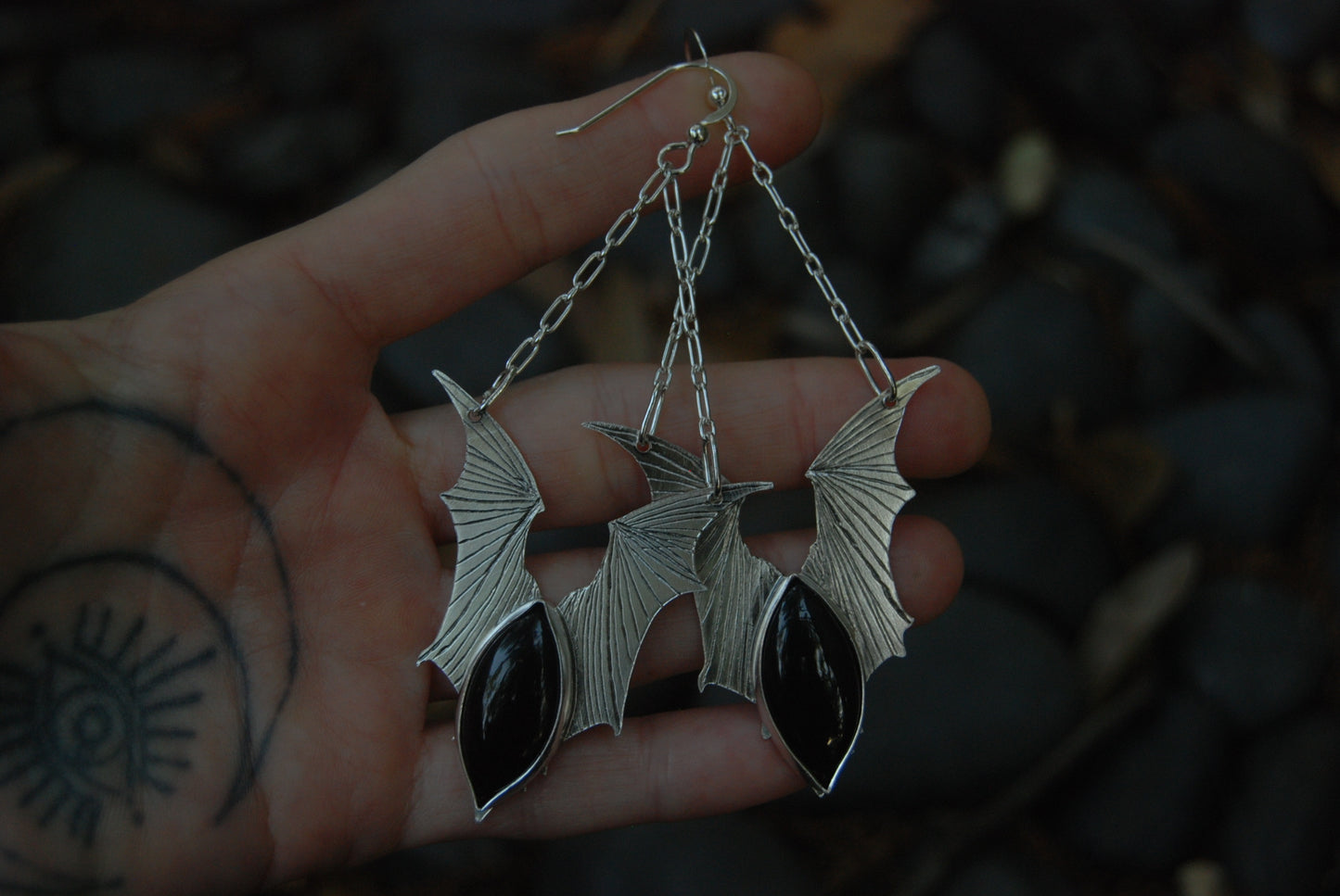 Bat Earrings