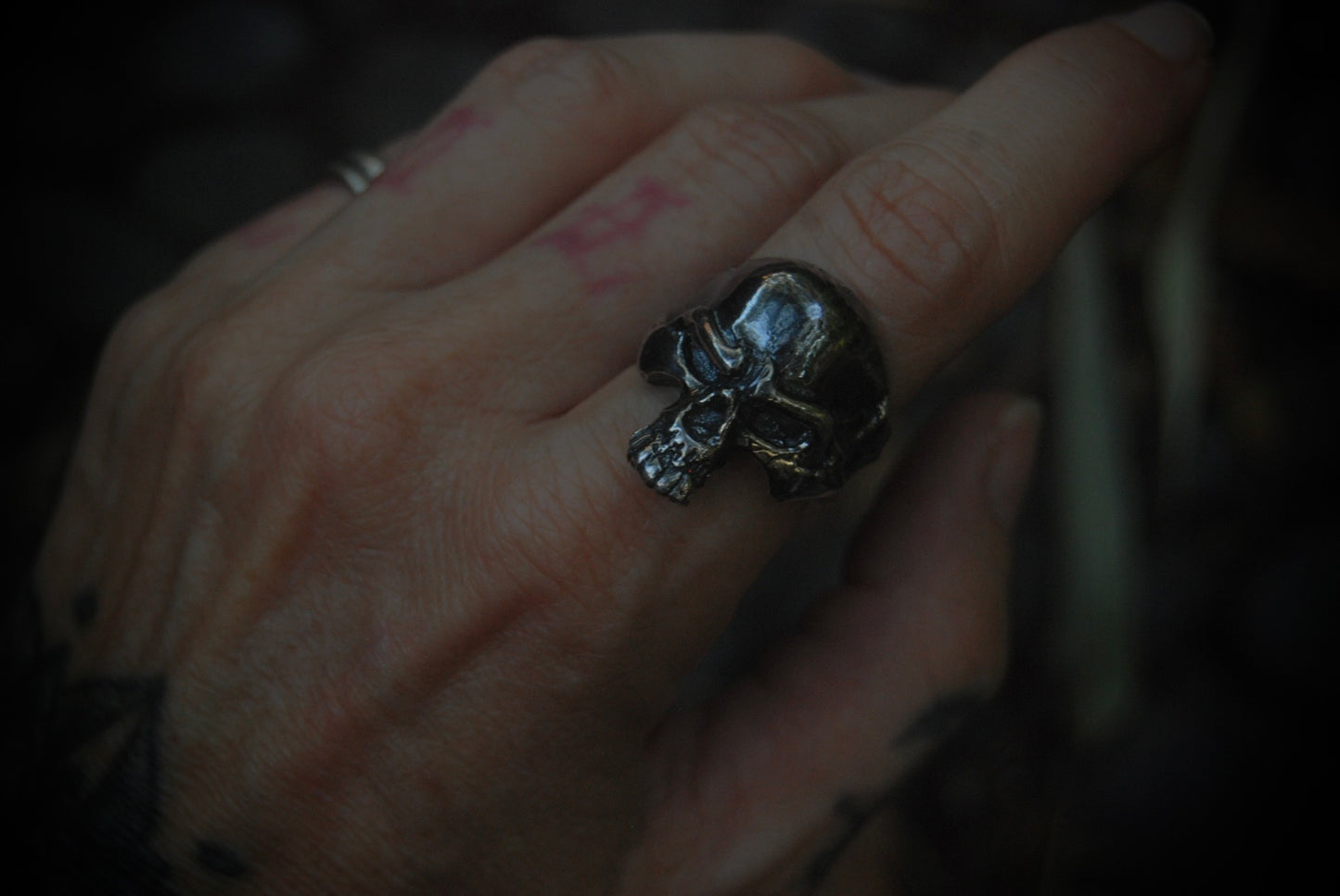 Skull Ring 1 sz-8.5