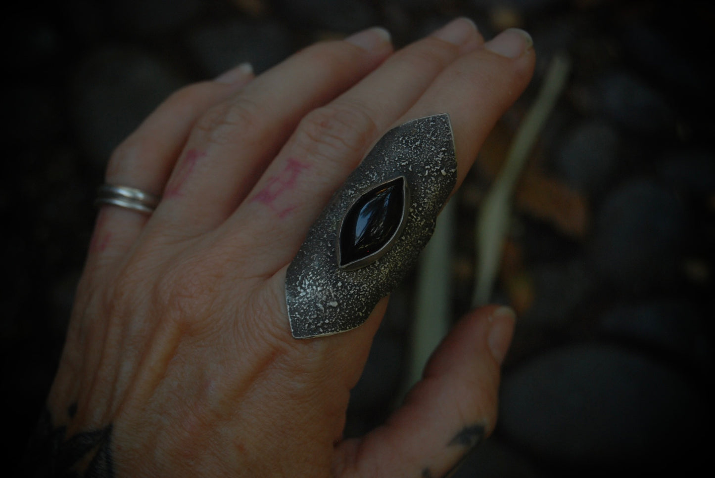 Shield Ring sz- 8.25