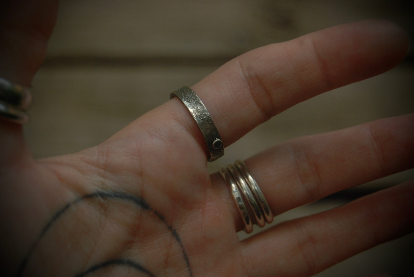 Stargazer wide stack ring 3 sz-9