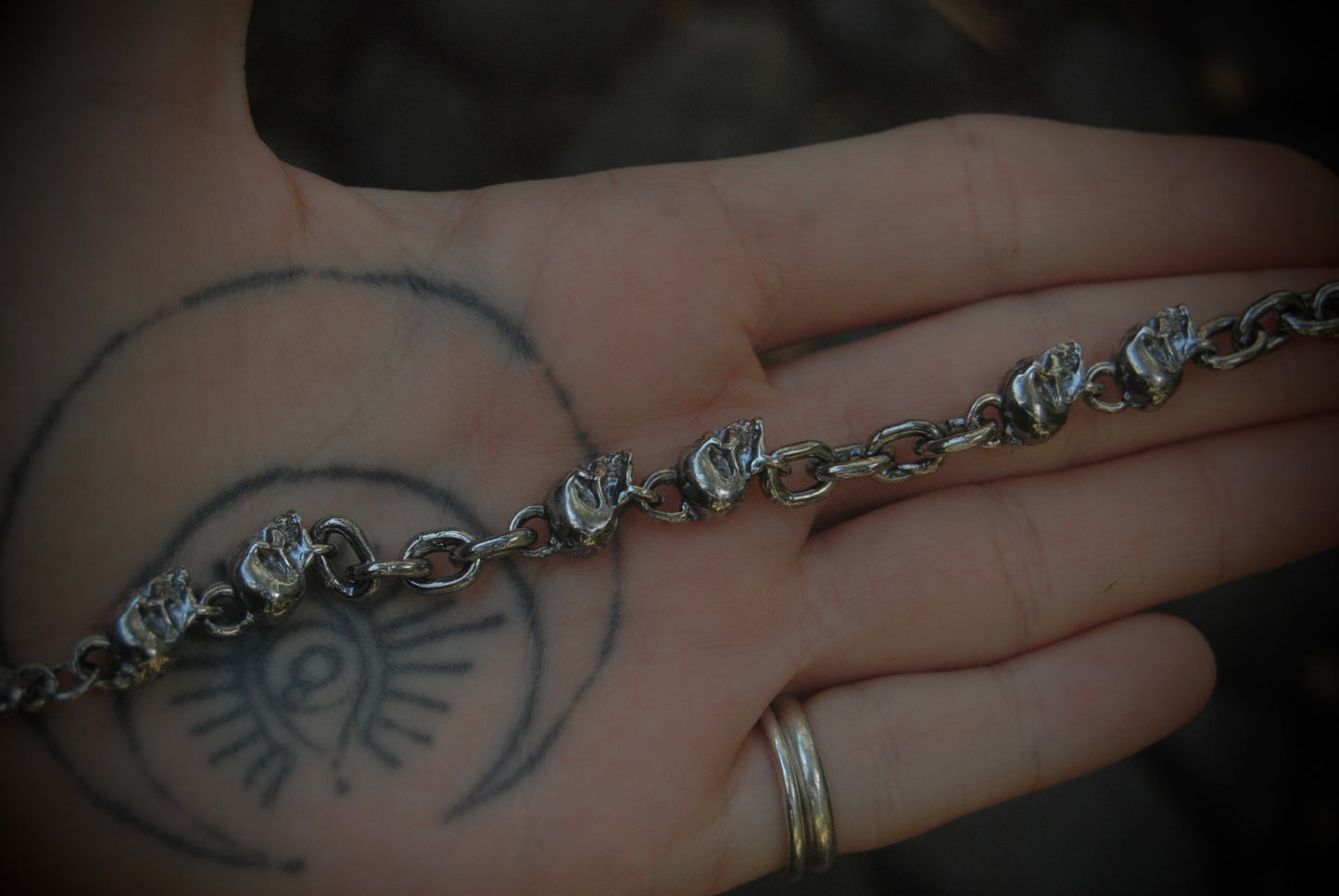 Skull bracelet 1