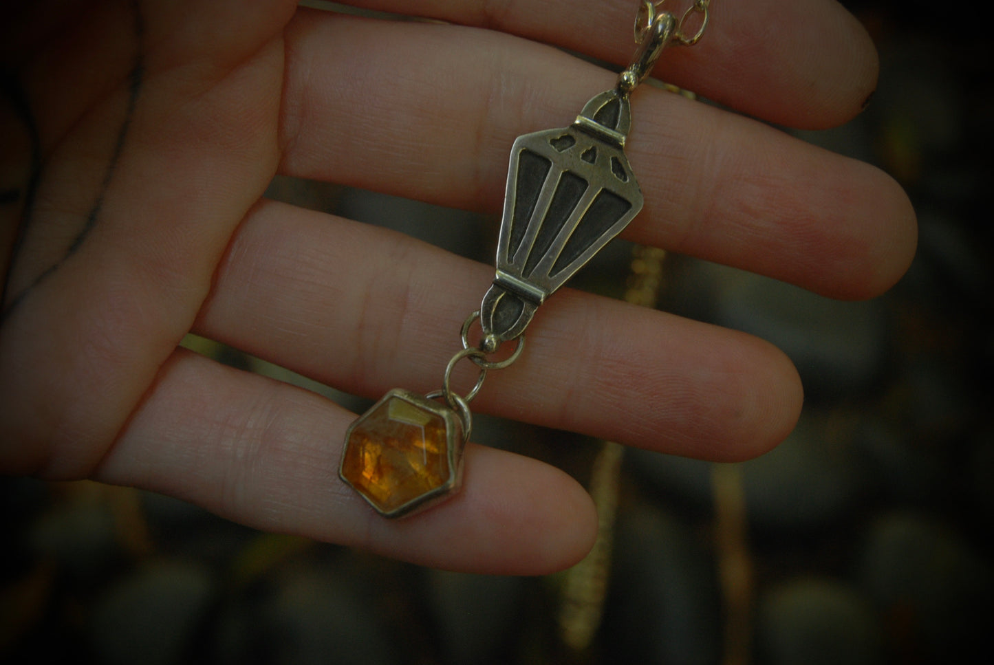 Dark Citrine Lantern