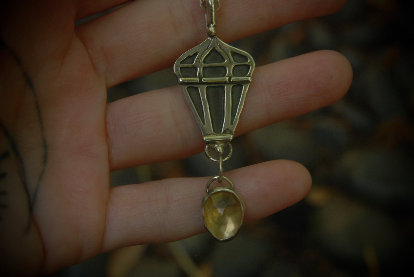 Pale Citrine Lantern