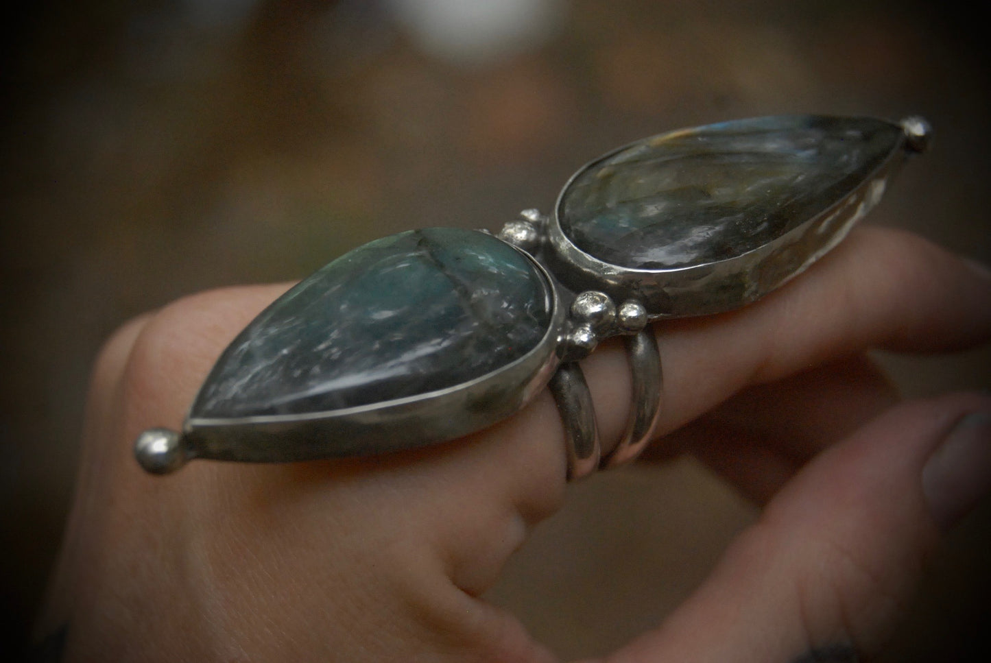 Double Lab Ring sz-7