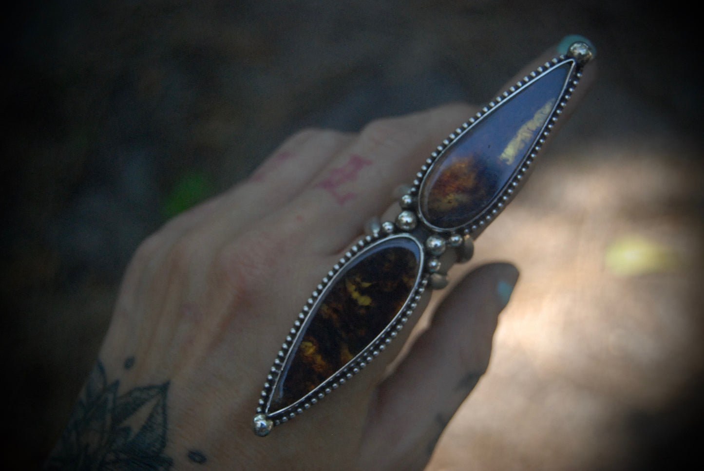 Keren, Amber Ring sz-7