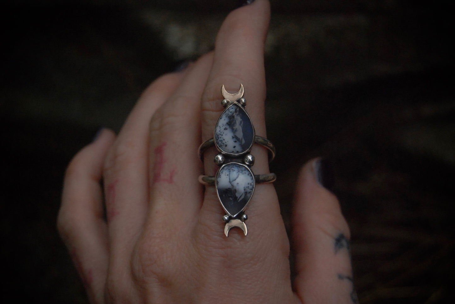 follow the moon ring SZ- 8