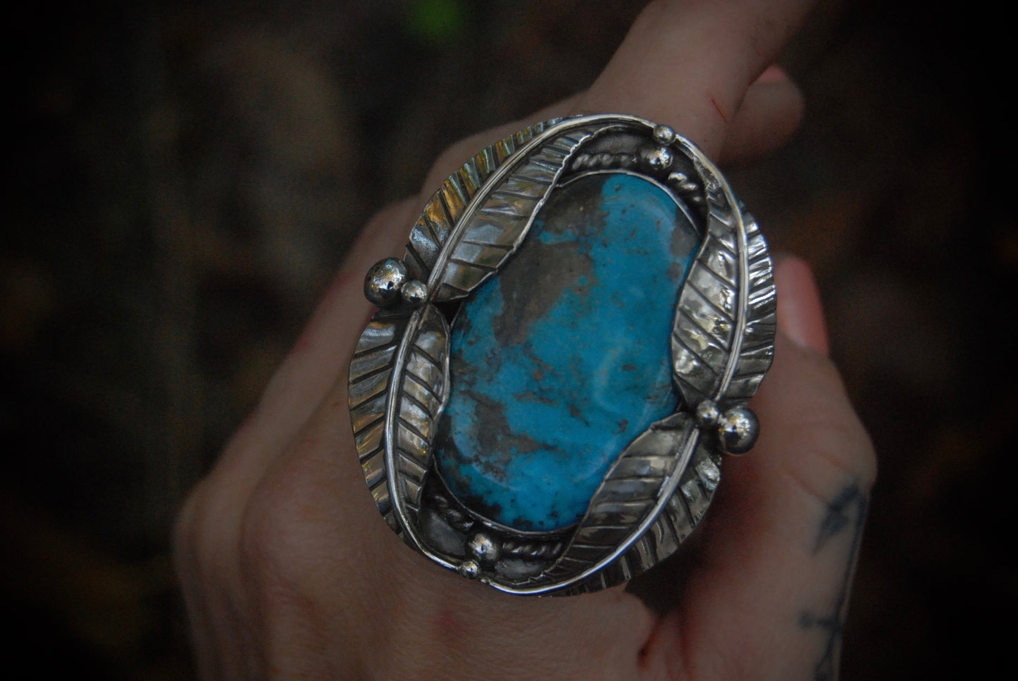 Fay Turquoise Ring sz-7.5