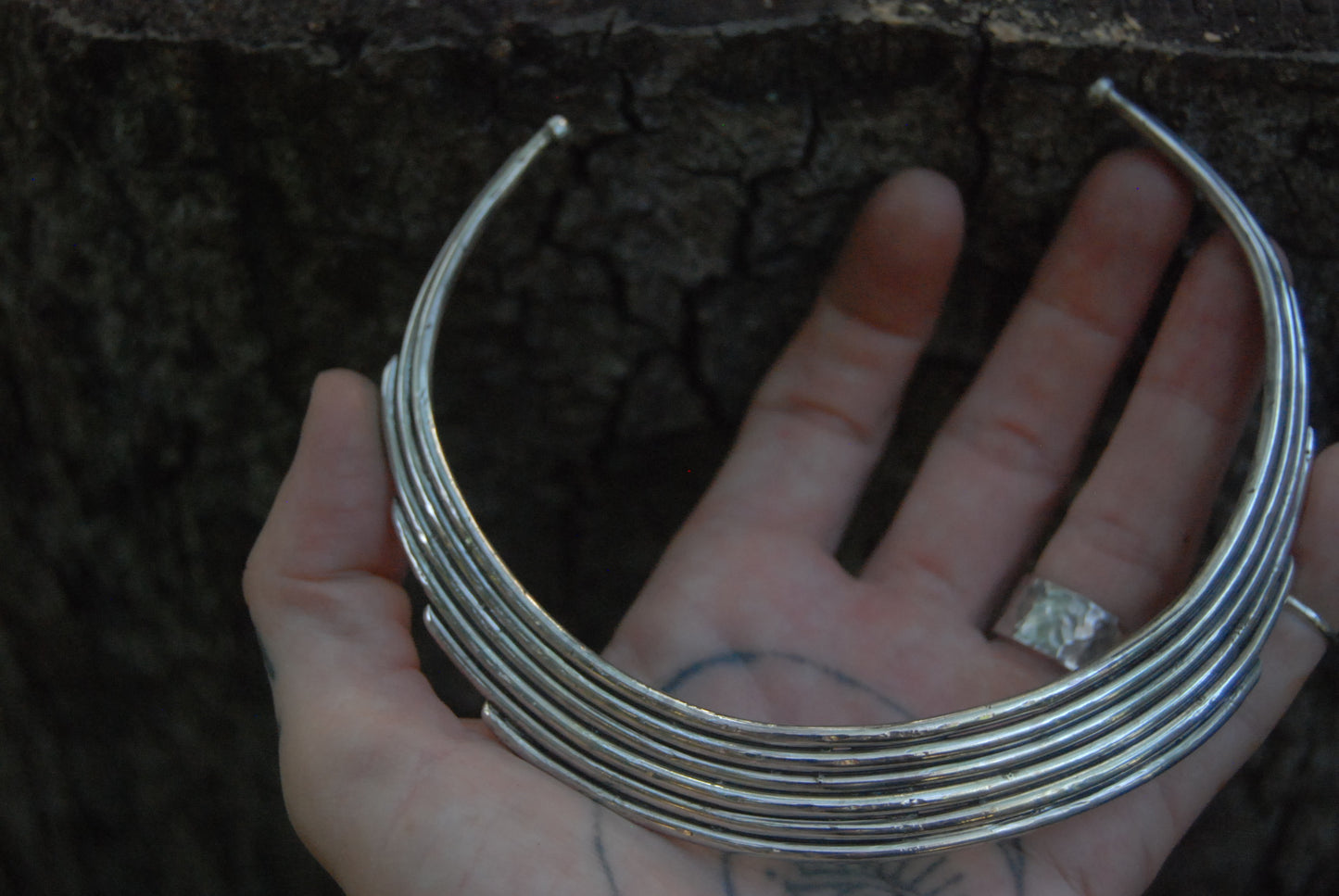 Small ready to ship sunset choker