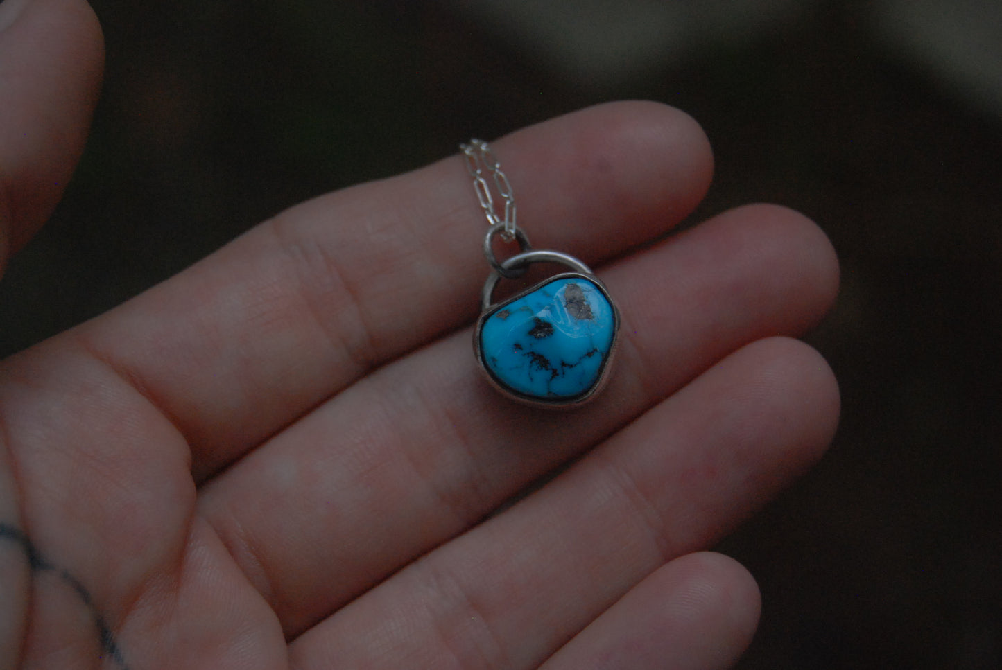 Sleeping Beauty Nugget Necklace