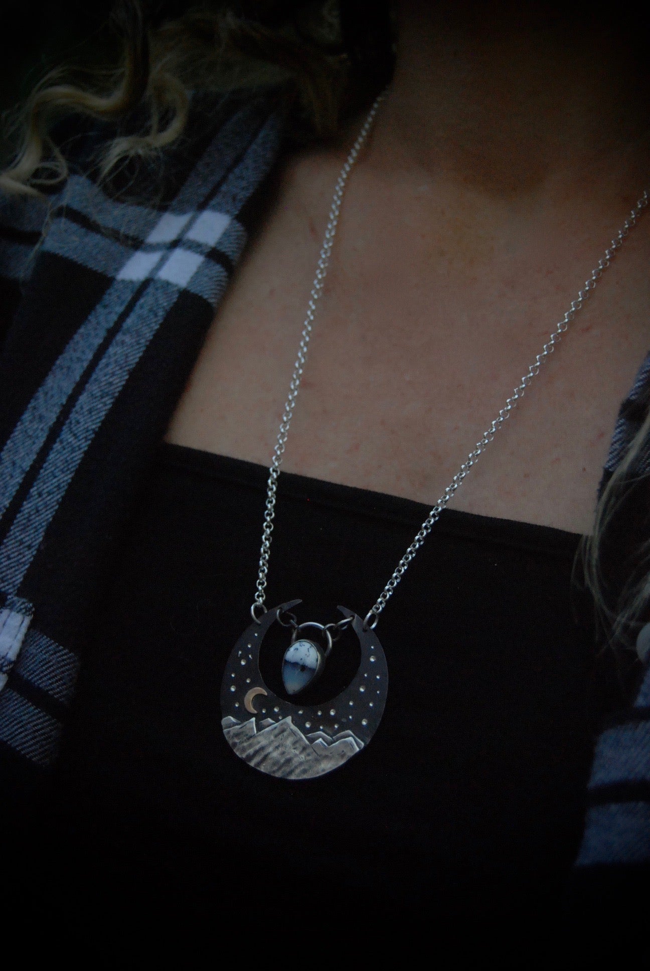 winter nights necklace