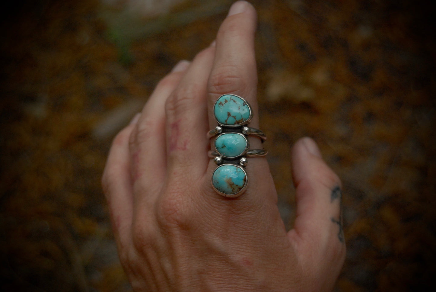 Robin Egg Ring SZ- 8.75