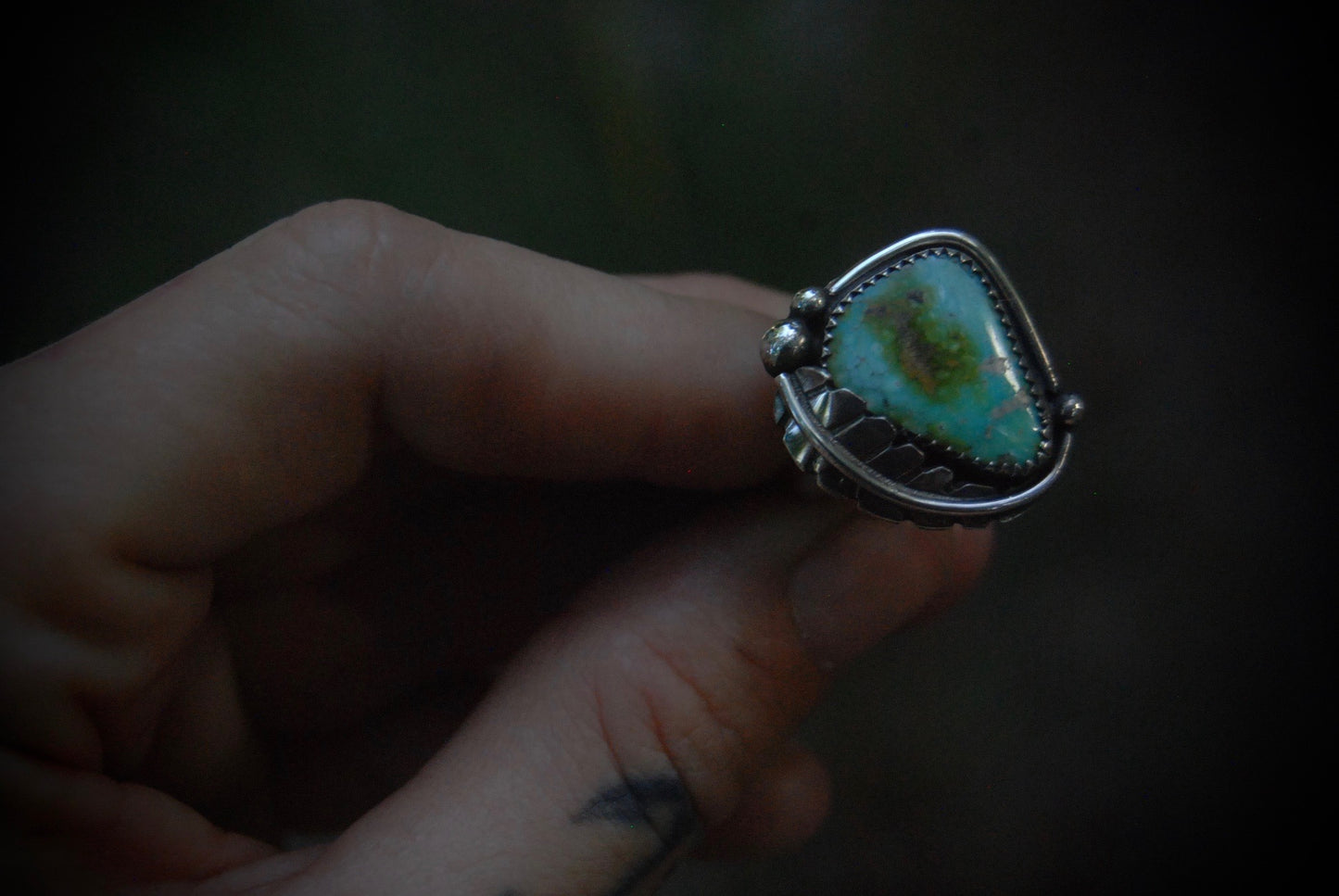 Sonoran Leaf Ring sz-6