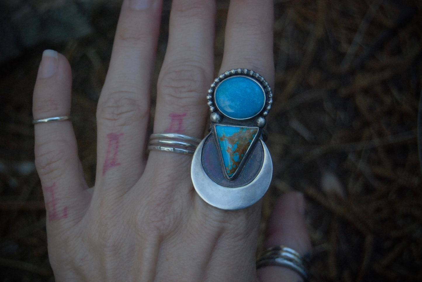 Turquoise moon