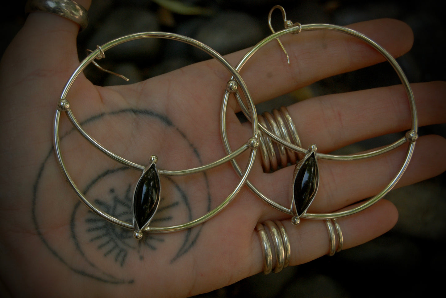 Waning Earrings