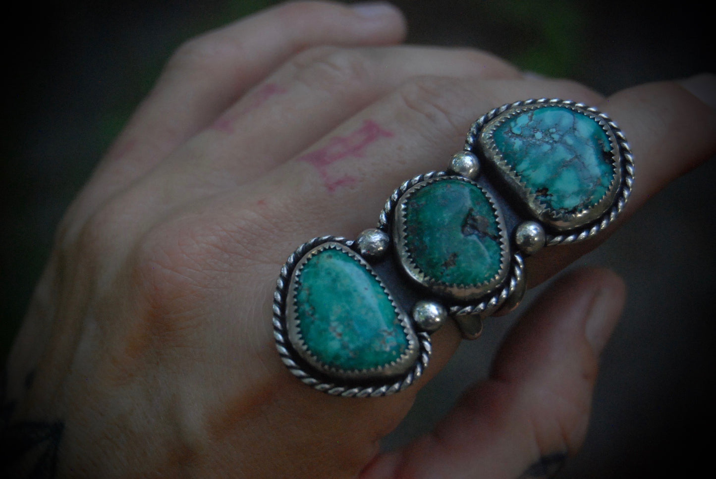 Damele Nugget Ring sz-7