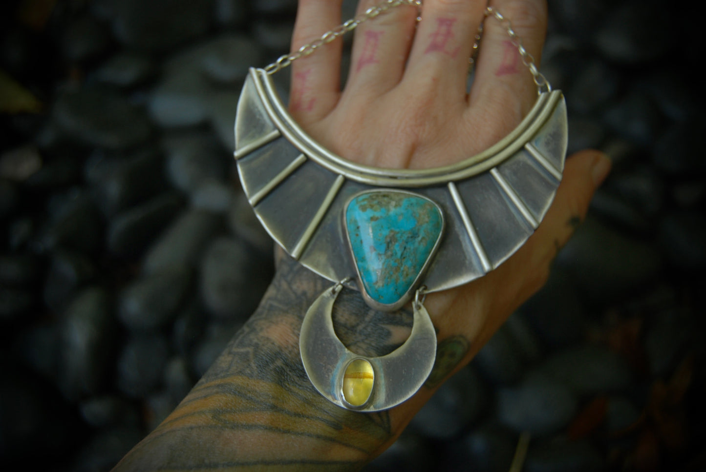 Turquoise Moon Shield