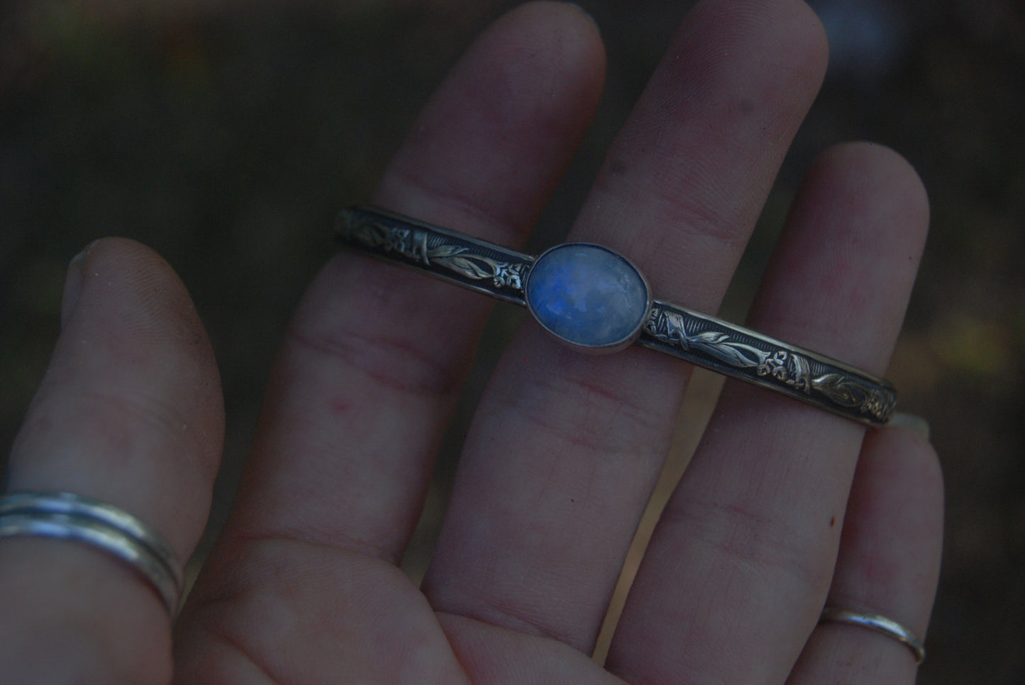 SIREN- Art Deco bangle