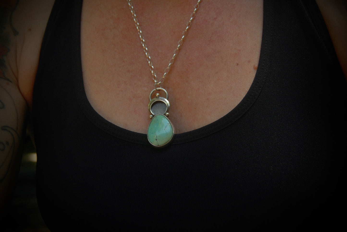 Turquoise Moon Drop