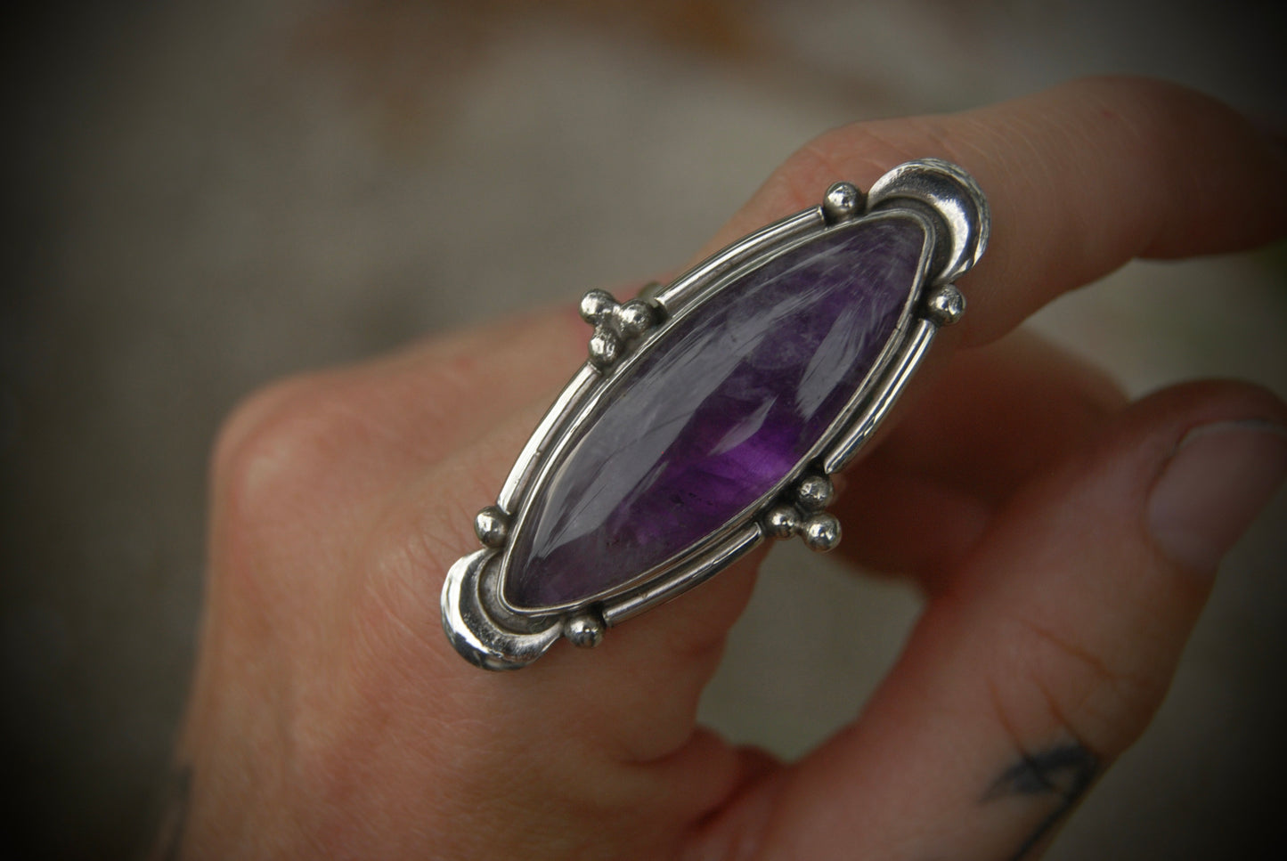 Moon Ring sz-8