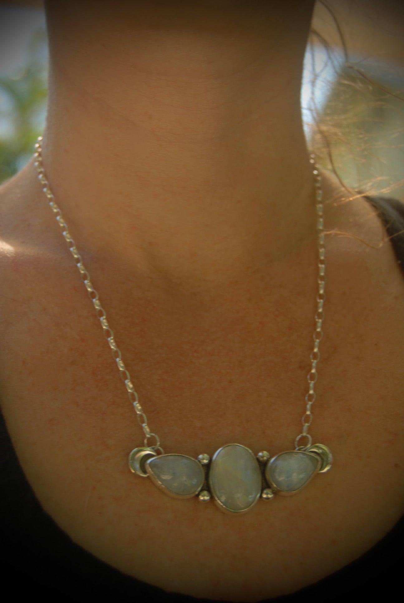Moonstone Goddess Neckalce