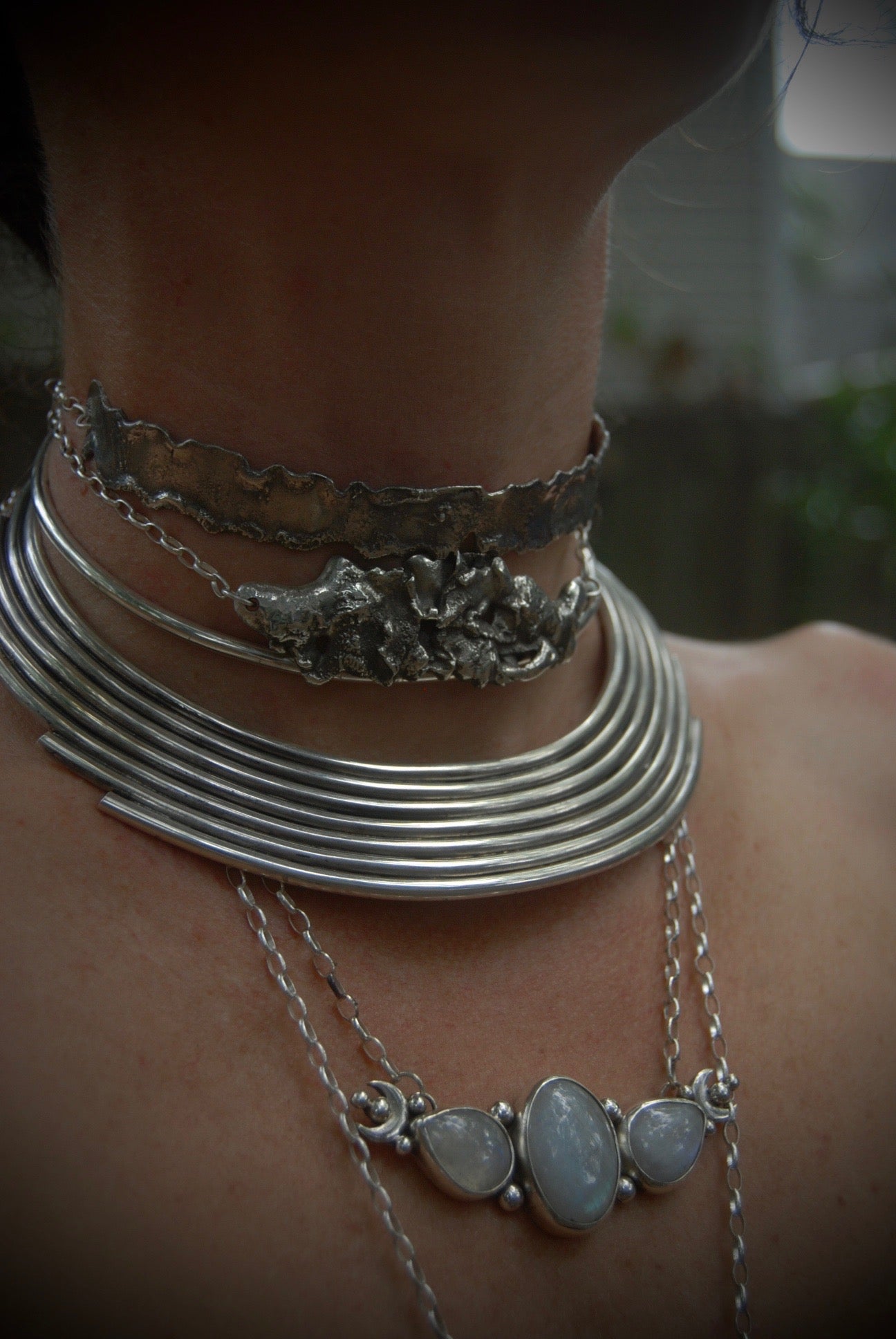 Melted Metal Choker