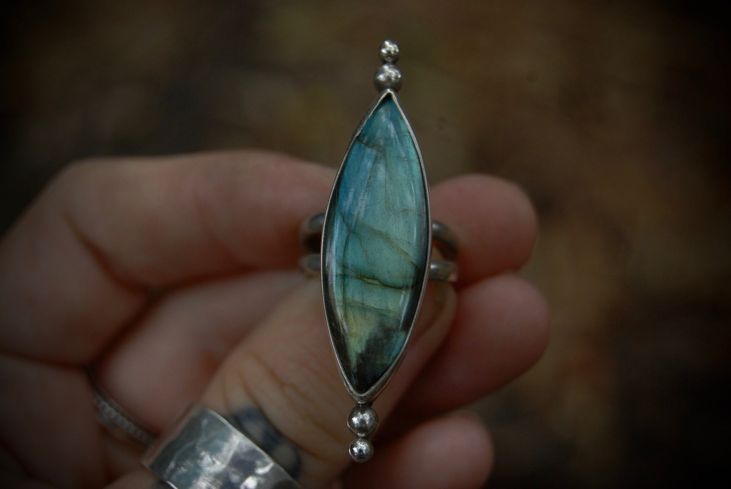 Marquise Labradorite sz-6