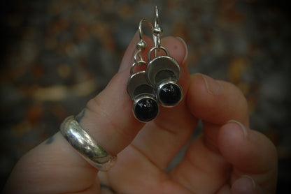 Moon Drop Earrings