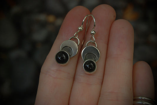Moon Drop Earrings