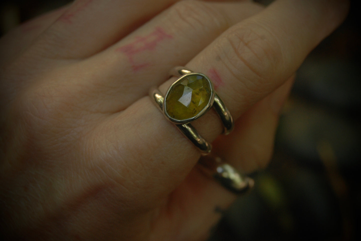 Classic Bright Vessonite Ring