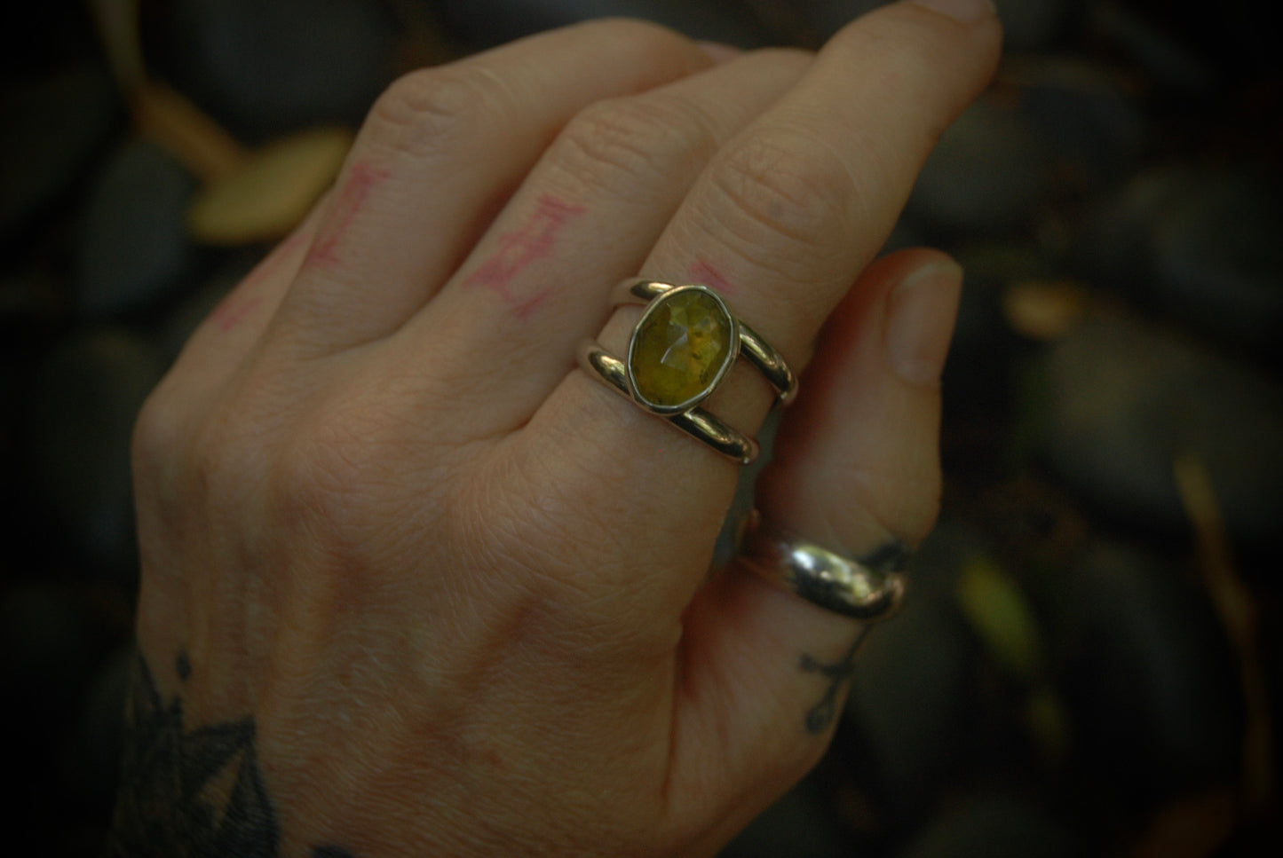 Classic Bright Vessonite Ring