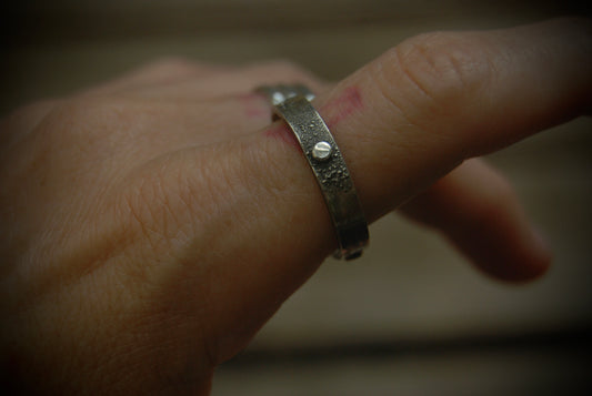 Stargazer wide stack ring sz- 9.5