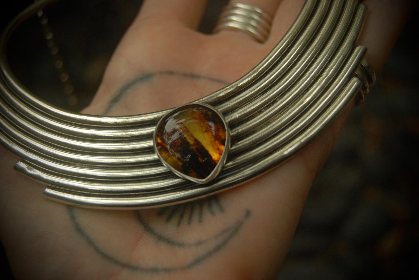 Amber Sunset Choker