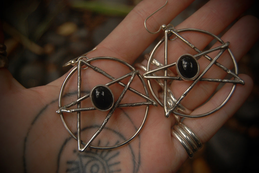 Pentacle Earrings