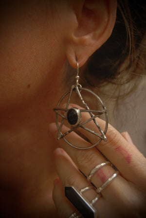 Pentacle Earrings