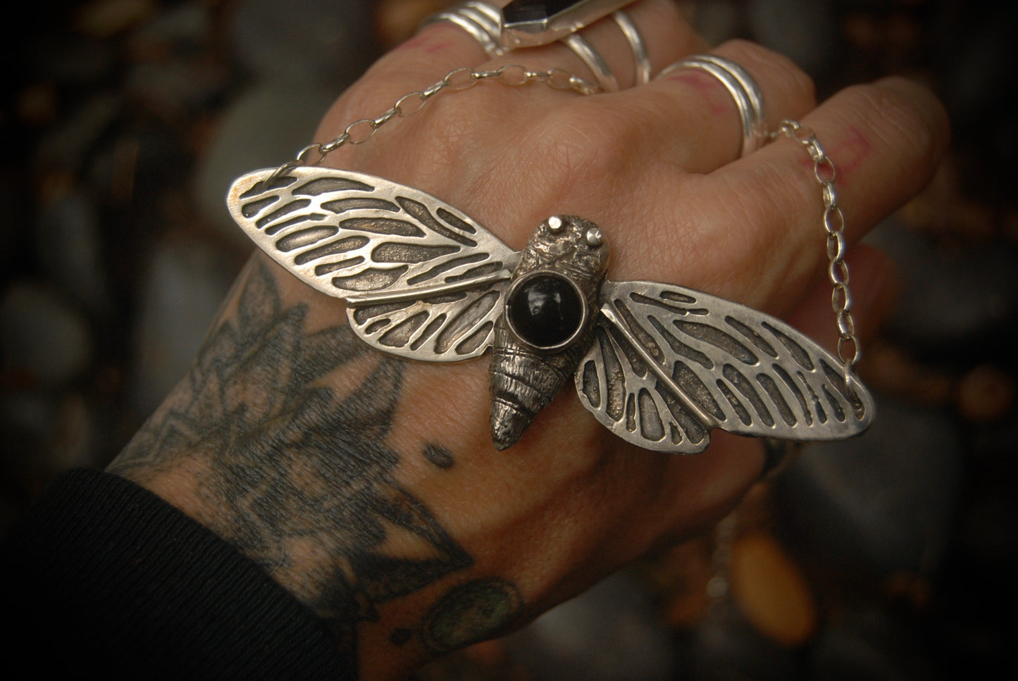 Cicada Necklace