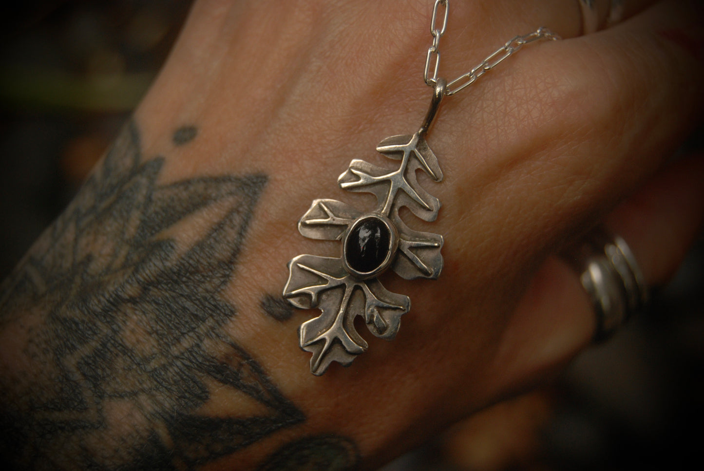 Oak Leaf Necklace