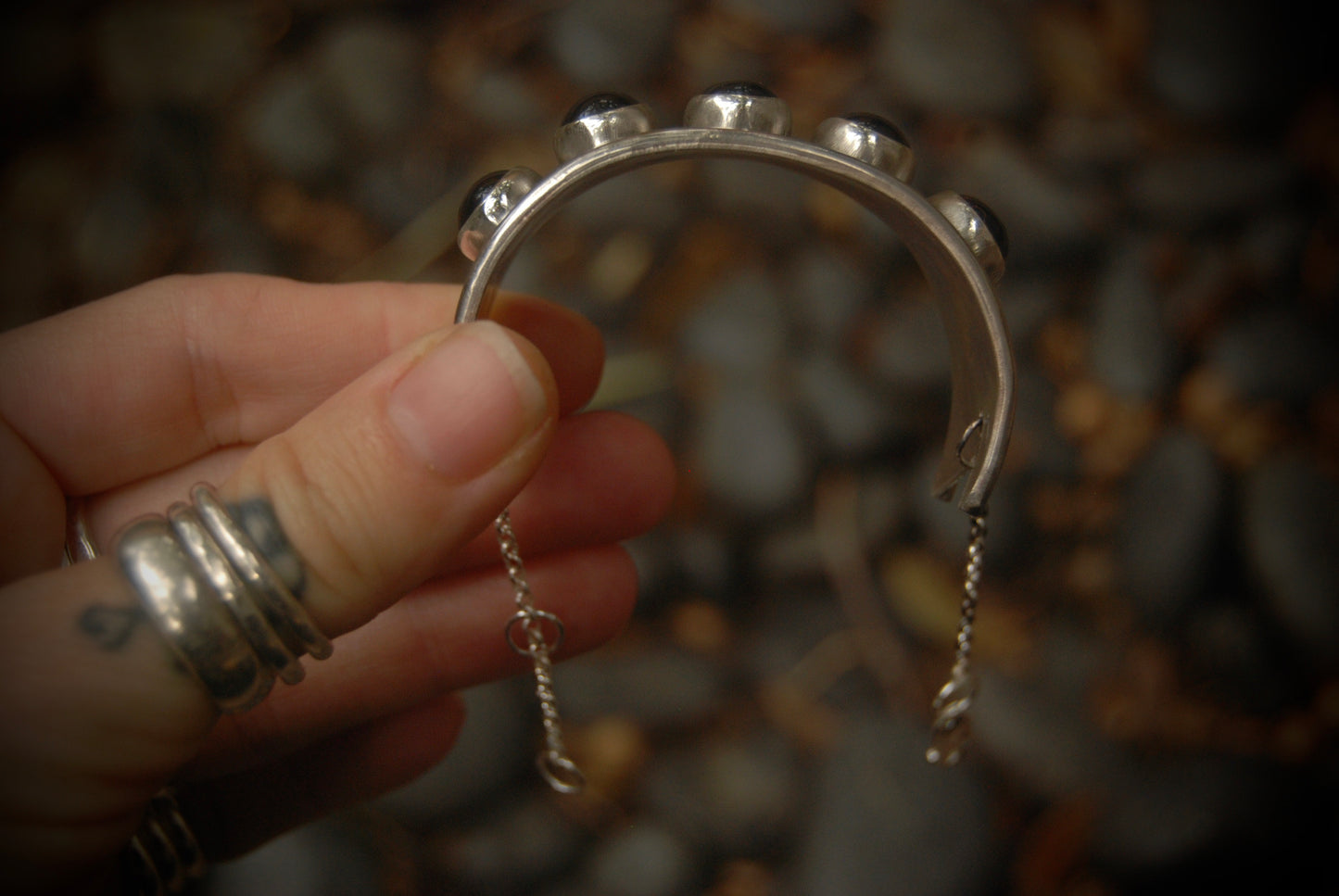 Adjustable Moon Cuff