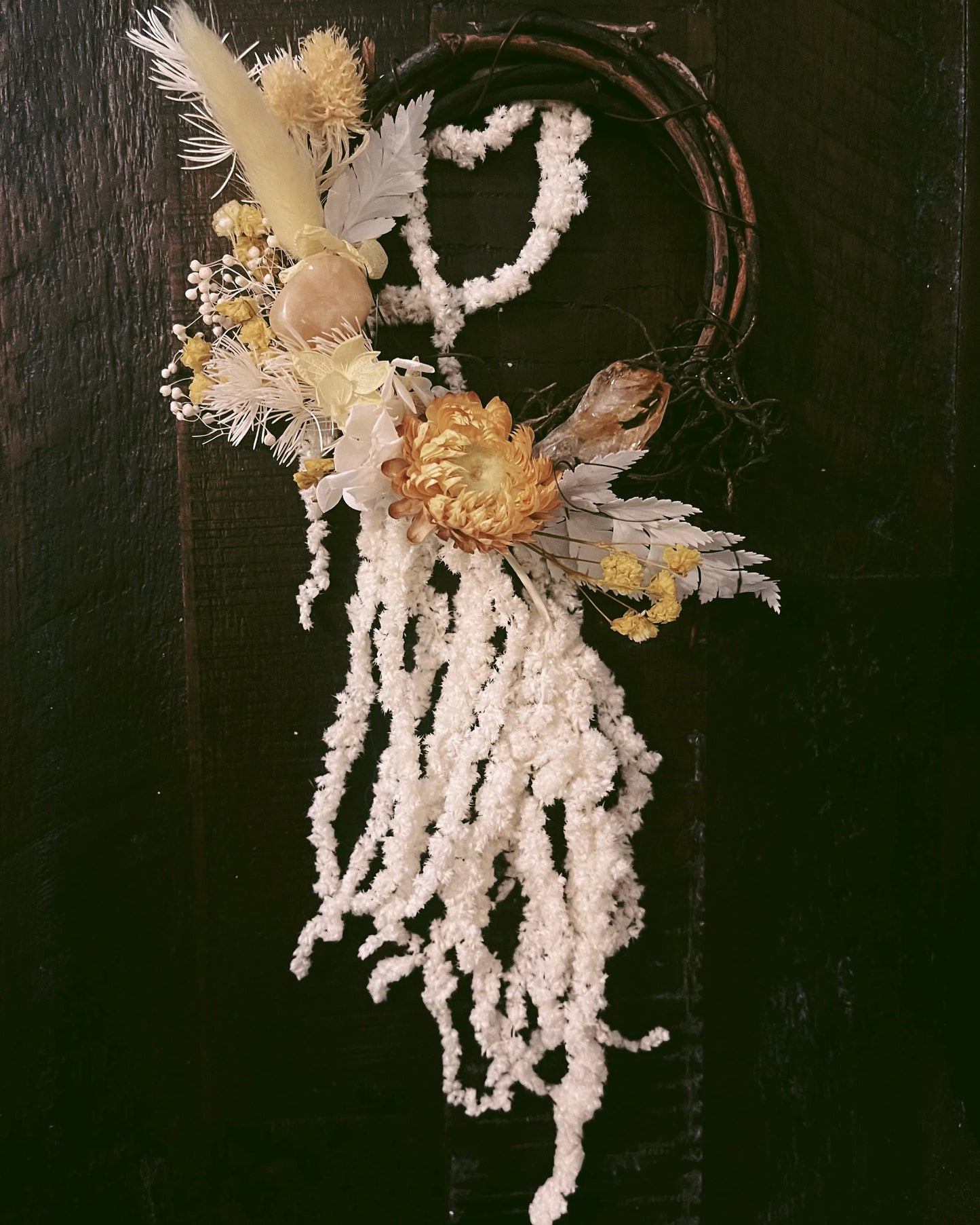 Mini Crystal Wreath