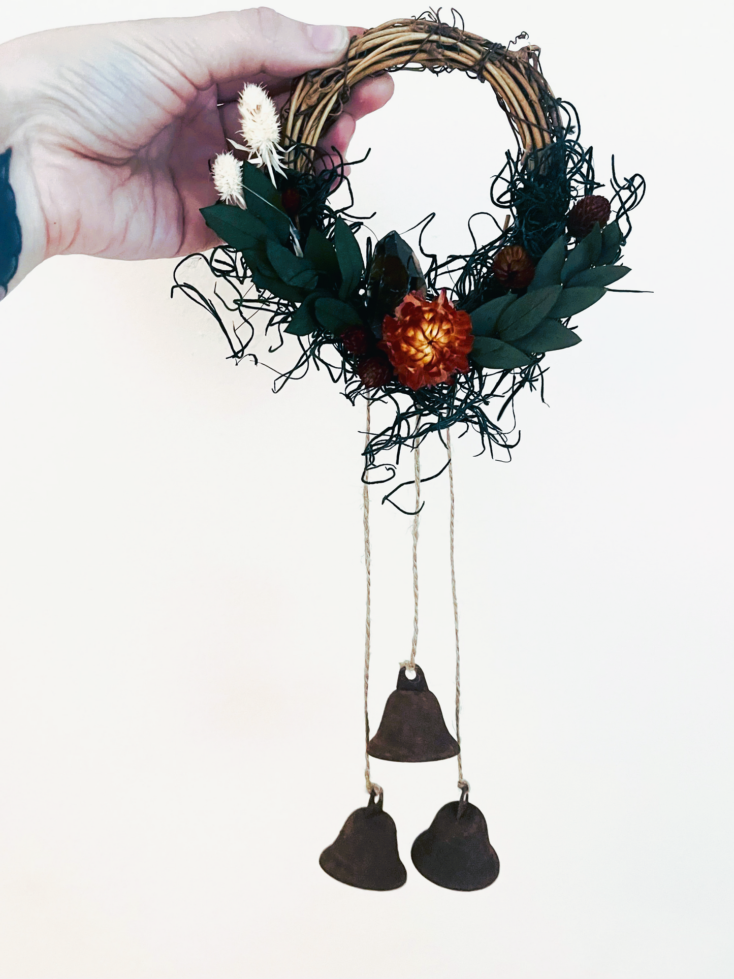 Mini Crystal Wreath