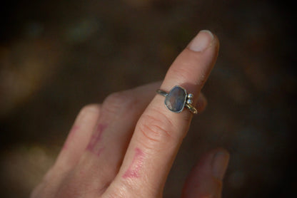 Blue Sapphire Ring sz-5