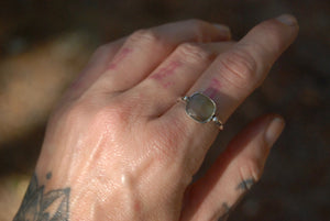 Earth Sapphire Ring sz-9