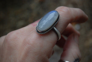 Classy moonstone ring