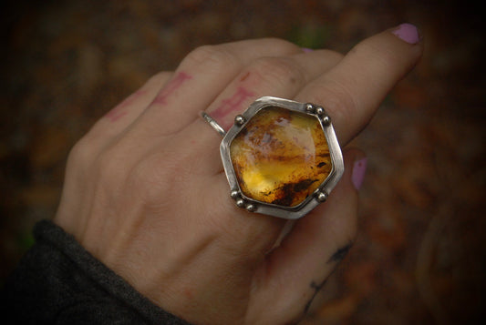 Hexa Ring sz-8.5