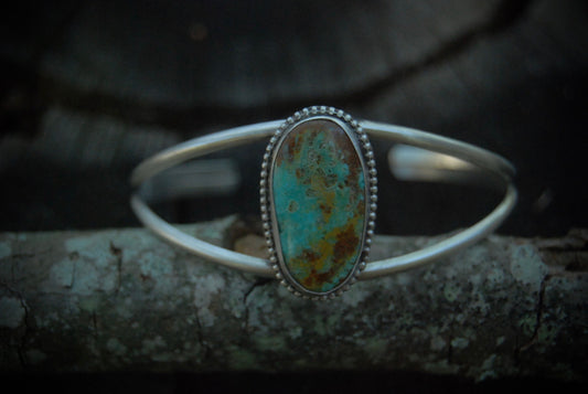 Turquoise stack bangle