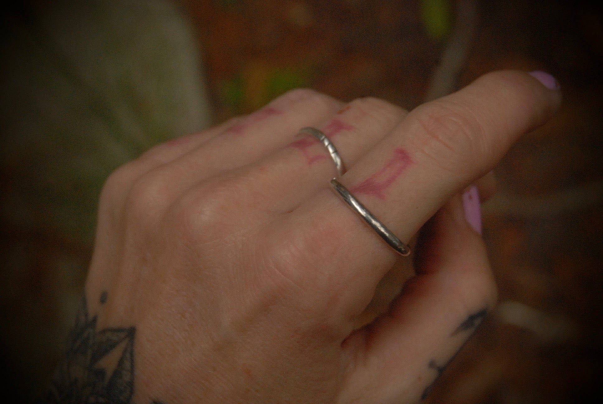 Simple Stack Ring sz- 8