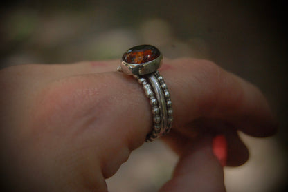 Made To Order Amber Stack Set