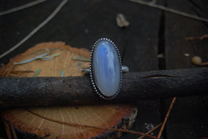 Classy moonstone ring