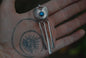 Morenci paddle necklace
