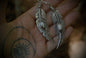 Ready To Ship WH Feather Earrings
