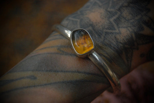 Golden Amber Stack Cuff small